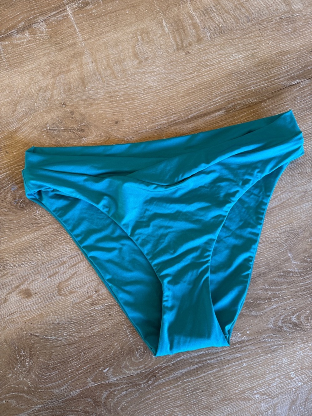 VODA swim Women’s Teal Bikini Bottom - Classic Coverage